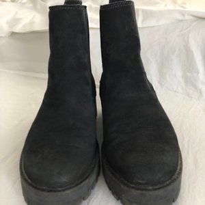 Timberland Courmayeur Valley Black Nubuck Women’s Chelsea Boots